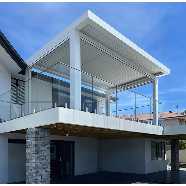AlunoTec Louvred Opening Roof Pergola for Australia